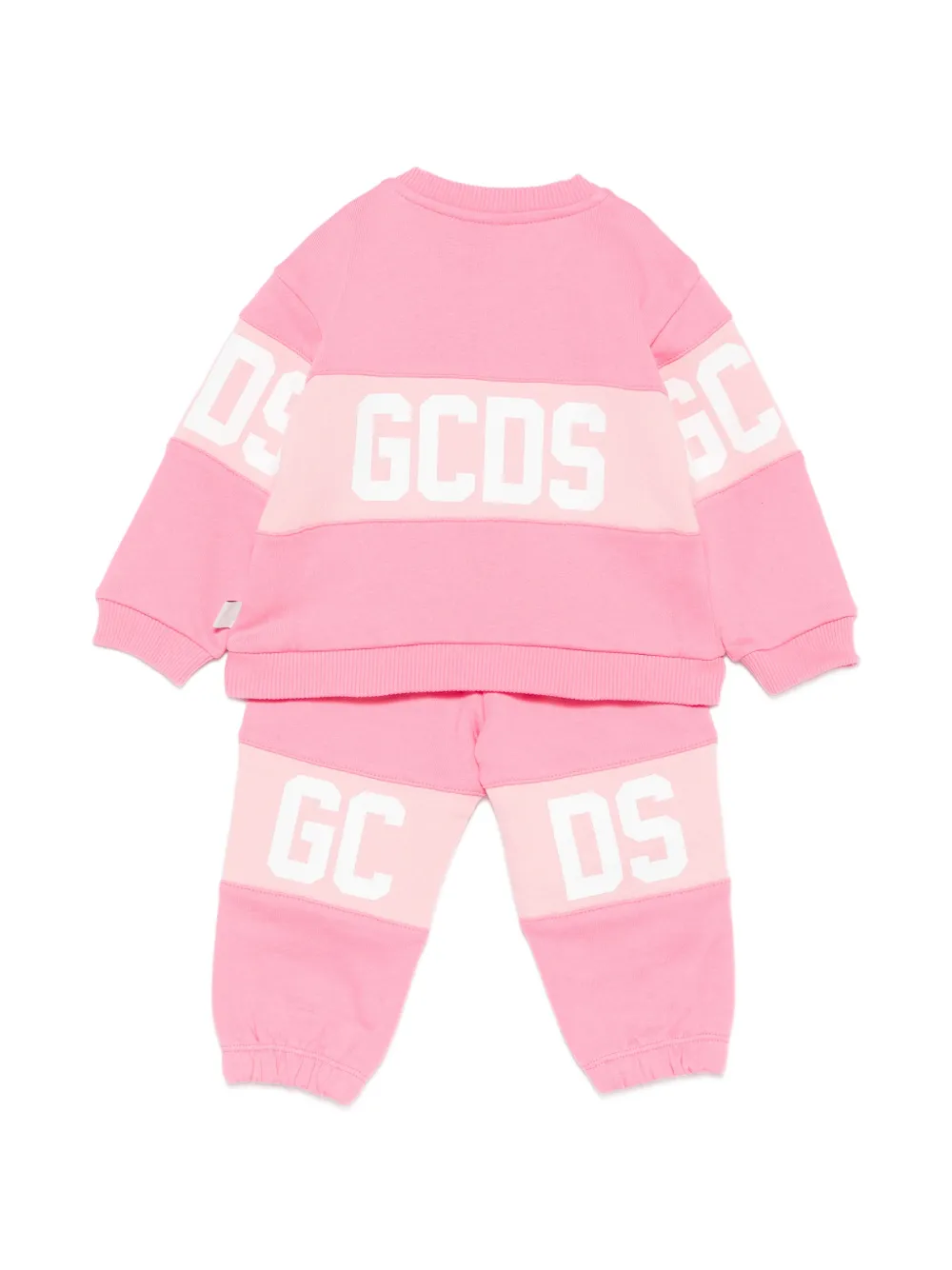 Gcds Kids Trainingspak met logoprint Roze