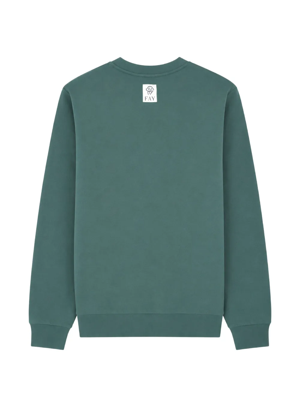 Fay Kids Trui met print Groen