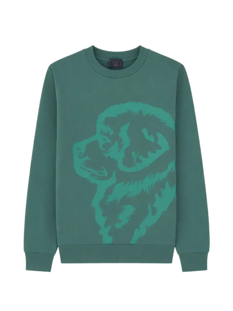 Fay Kids graphic-print sweater
