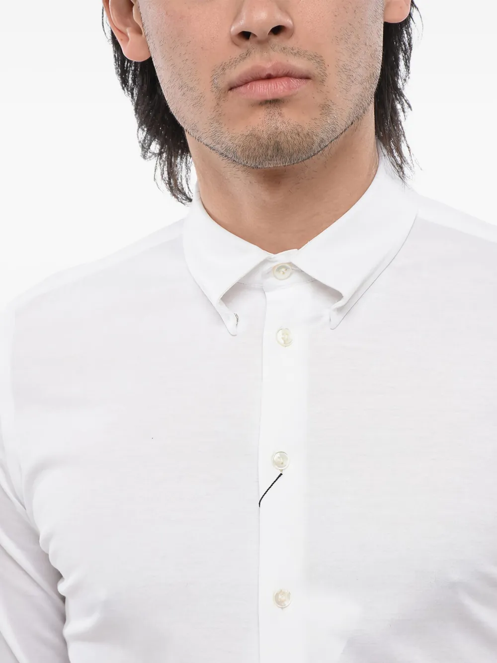 Giorgio Armani Button-down overhemd Wit