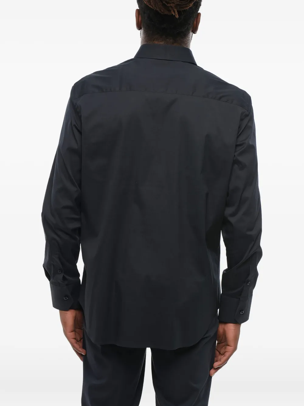 Giorgio Armani Overhemd Blauw