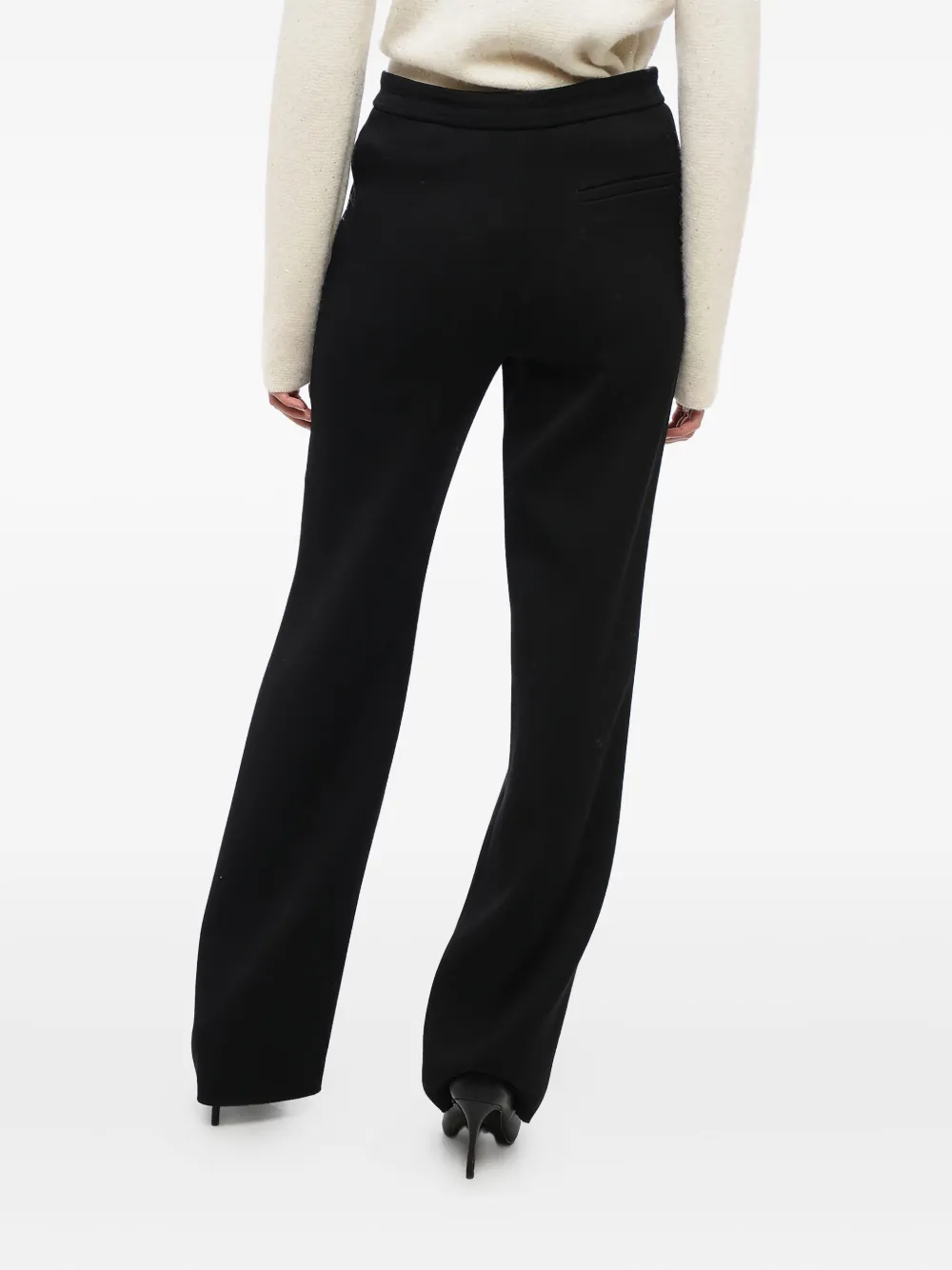 Giorgio Armani Wollen broek Zwart