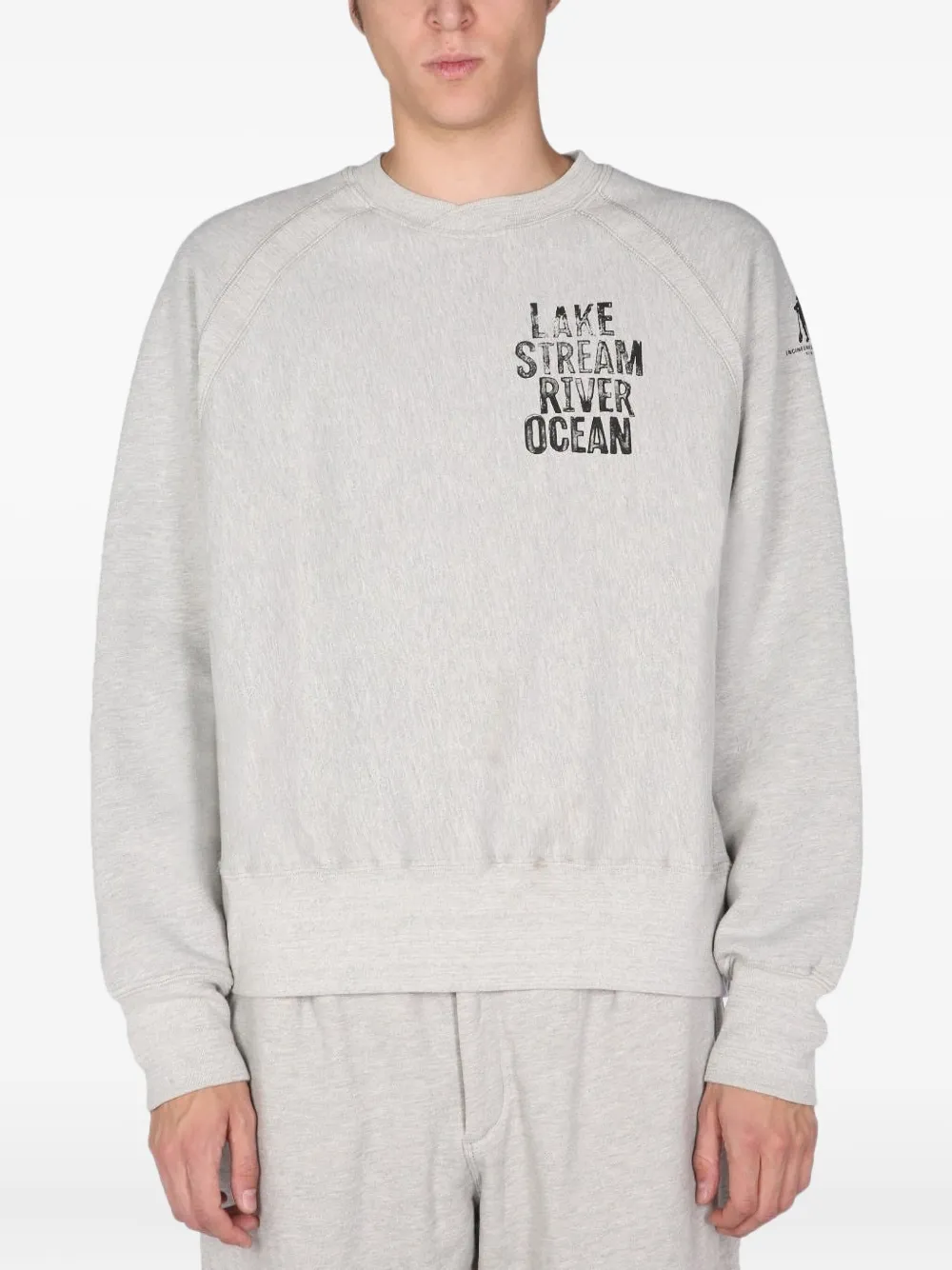 Engineered Garments Crew-neck Sweatshirt In Gray