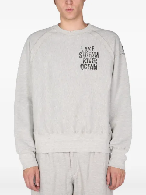 Engineered Garments sudadera con cuello redondo