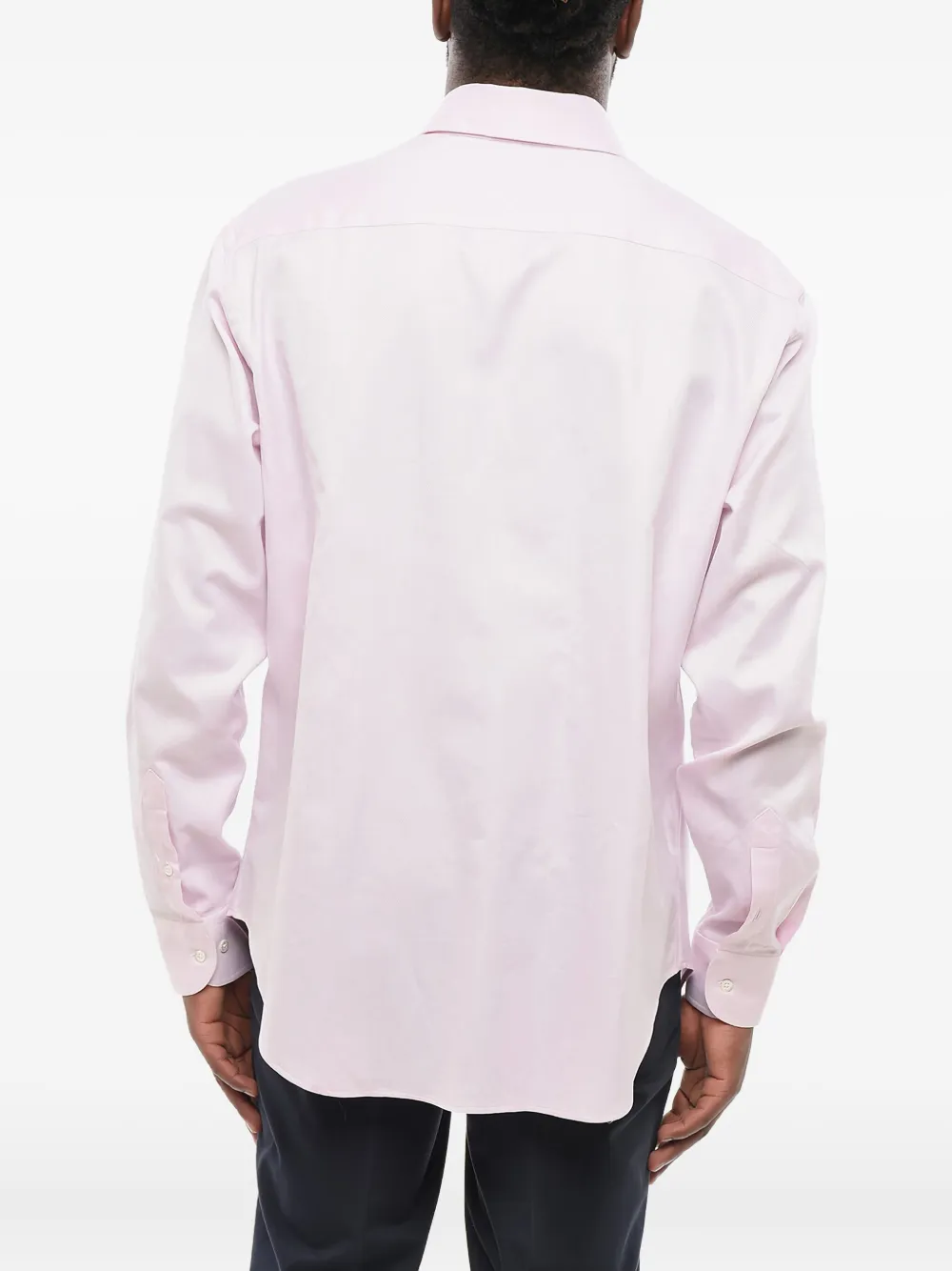 Giorgio Armani cotton shirt Roze