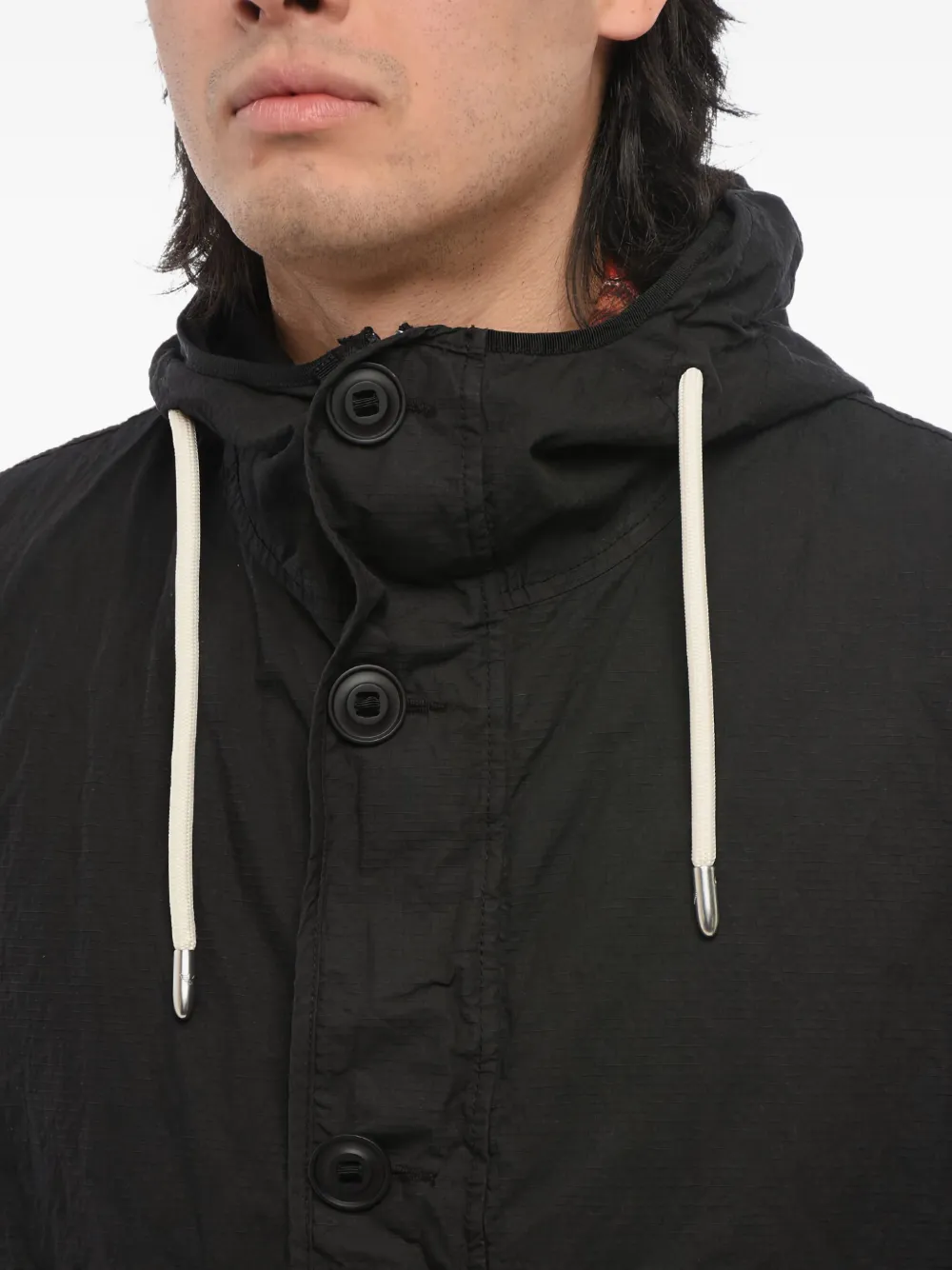 Giorgio Armani Ripstop bodywarmer Zwart