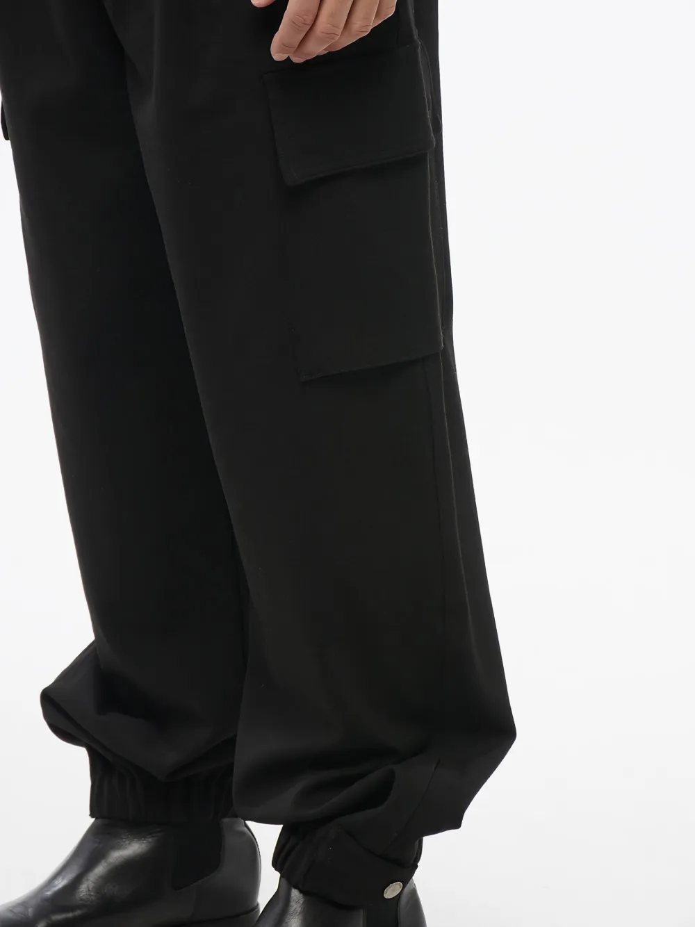 Giorgio Armani Cargo plooibroek Zwart