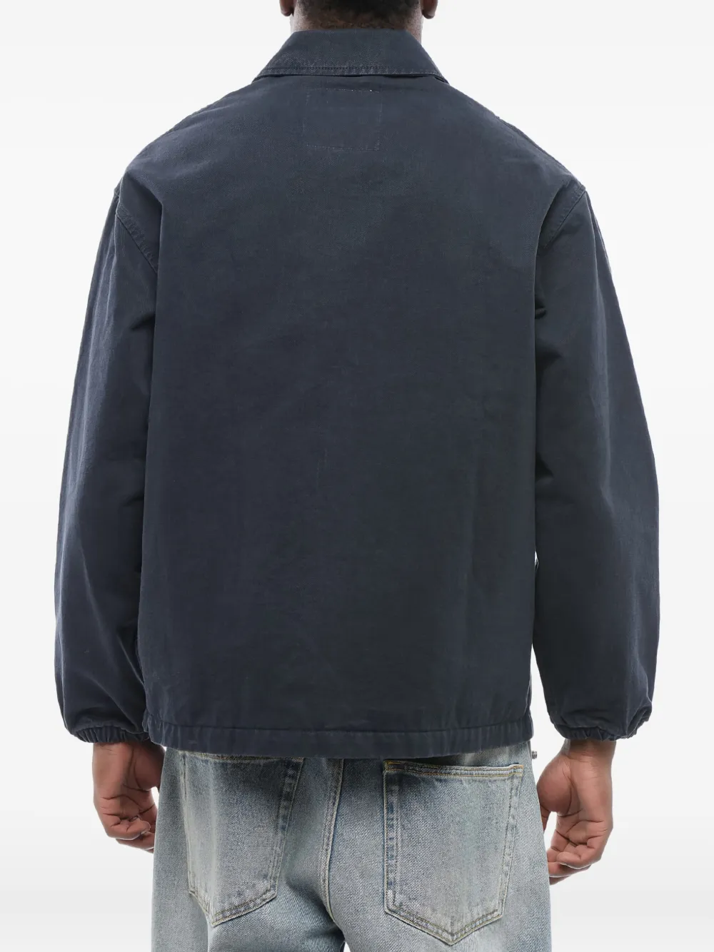 Giorgio Armani Twill overhemd Zwart
