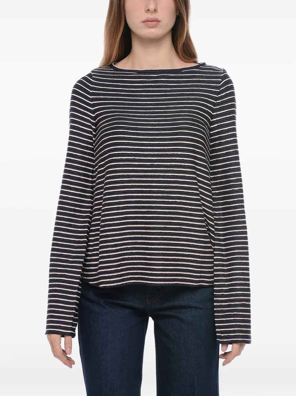 Giorgio Armani Striped Crew-neck T-shirt