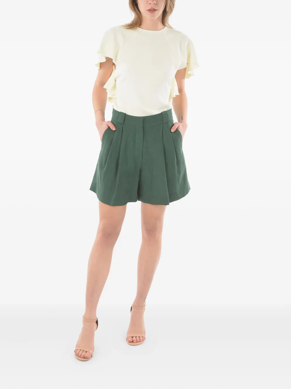 Blazé Milano pleated shorts | Short Shorts | Image 2