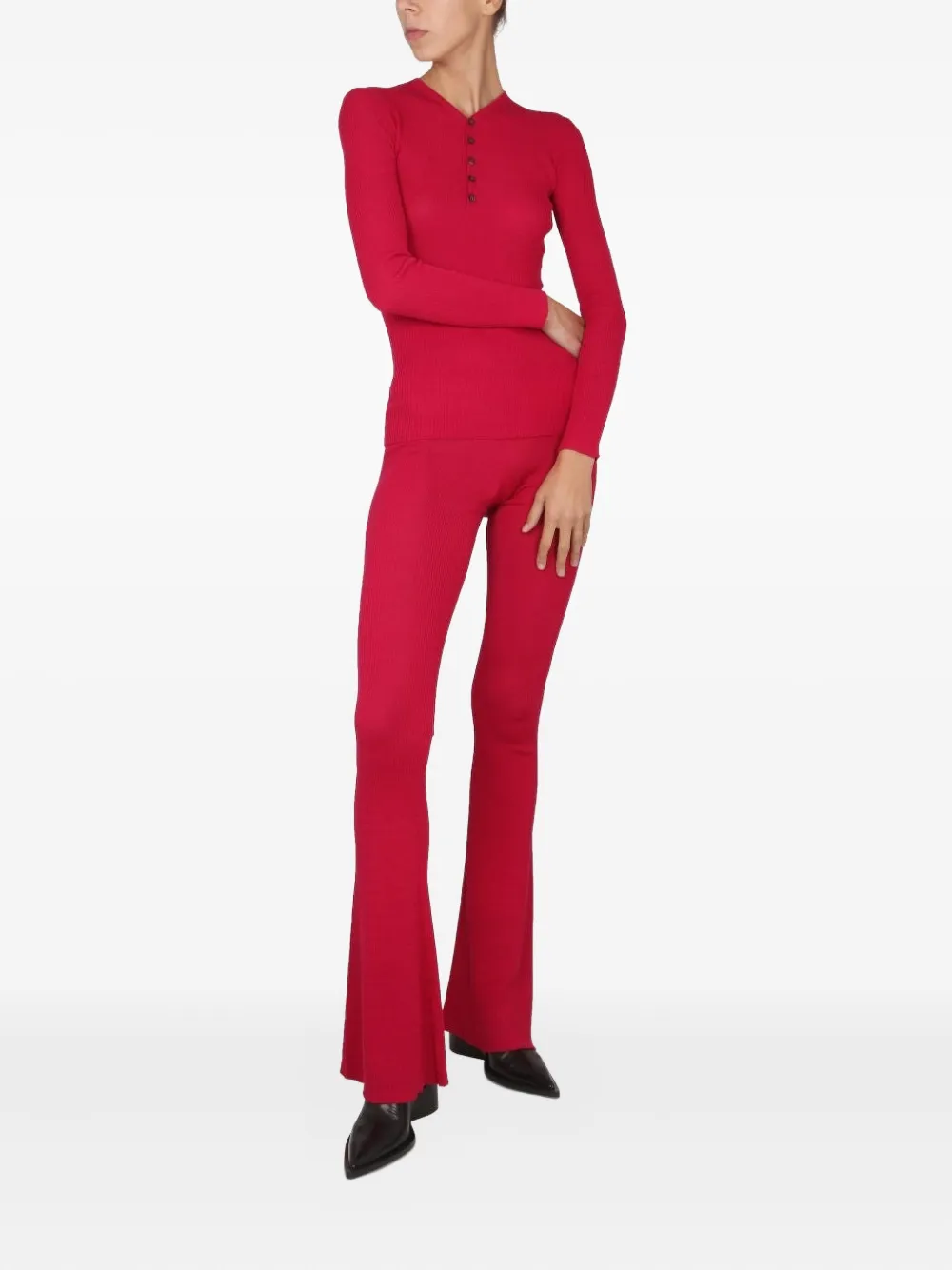 DSQUARED2 ribbed trousers - Roze