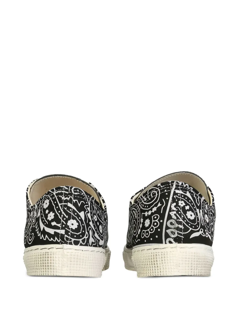 METAL GIENCHI x Jean Michel sneakers met bandanaprint Zwart