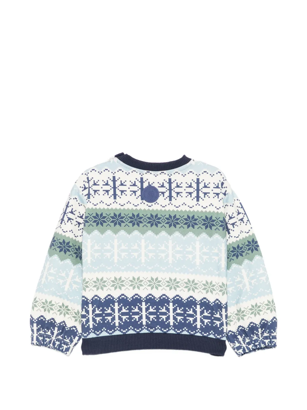  Gcds Kids Sudadera Con Logo Estampado - Azul 