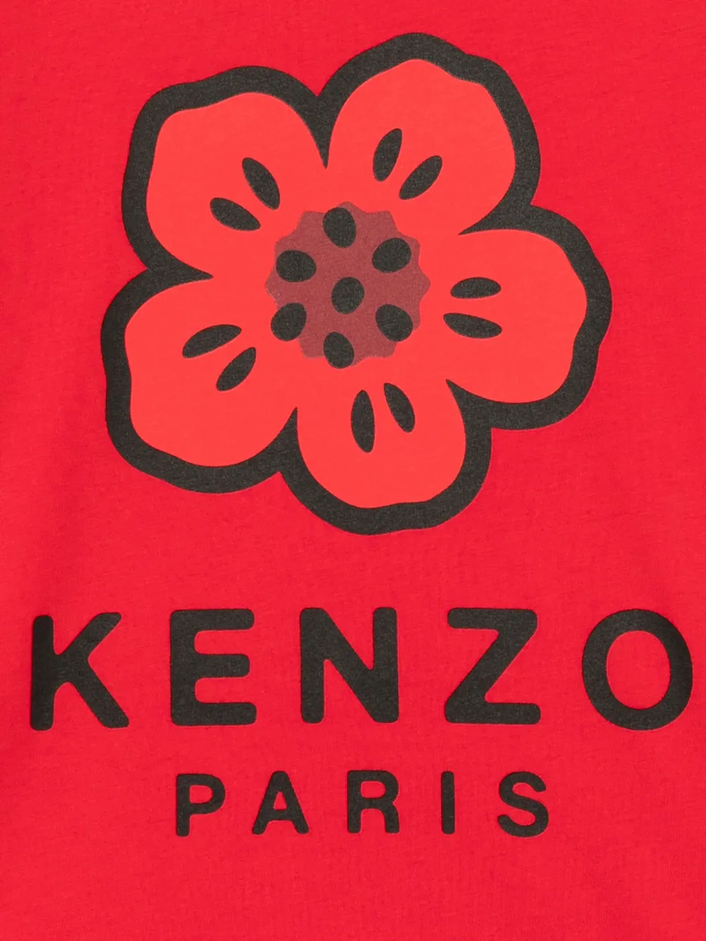 Kenzo Logo-print T-shirt In Red