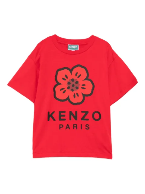 Kenzo Kids playera con logo estampado