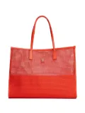 Tommy Hilfiger mesh-panel tote bag - Red