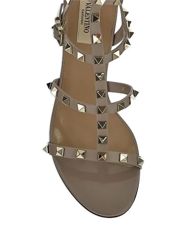 Valentino Garavani ロックスタッズ サンダル 60mm | ブラウン