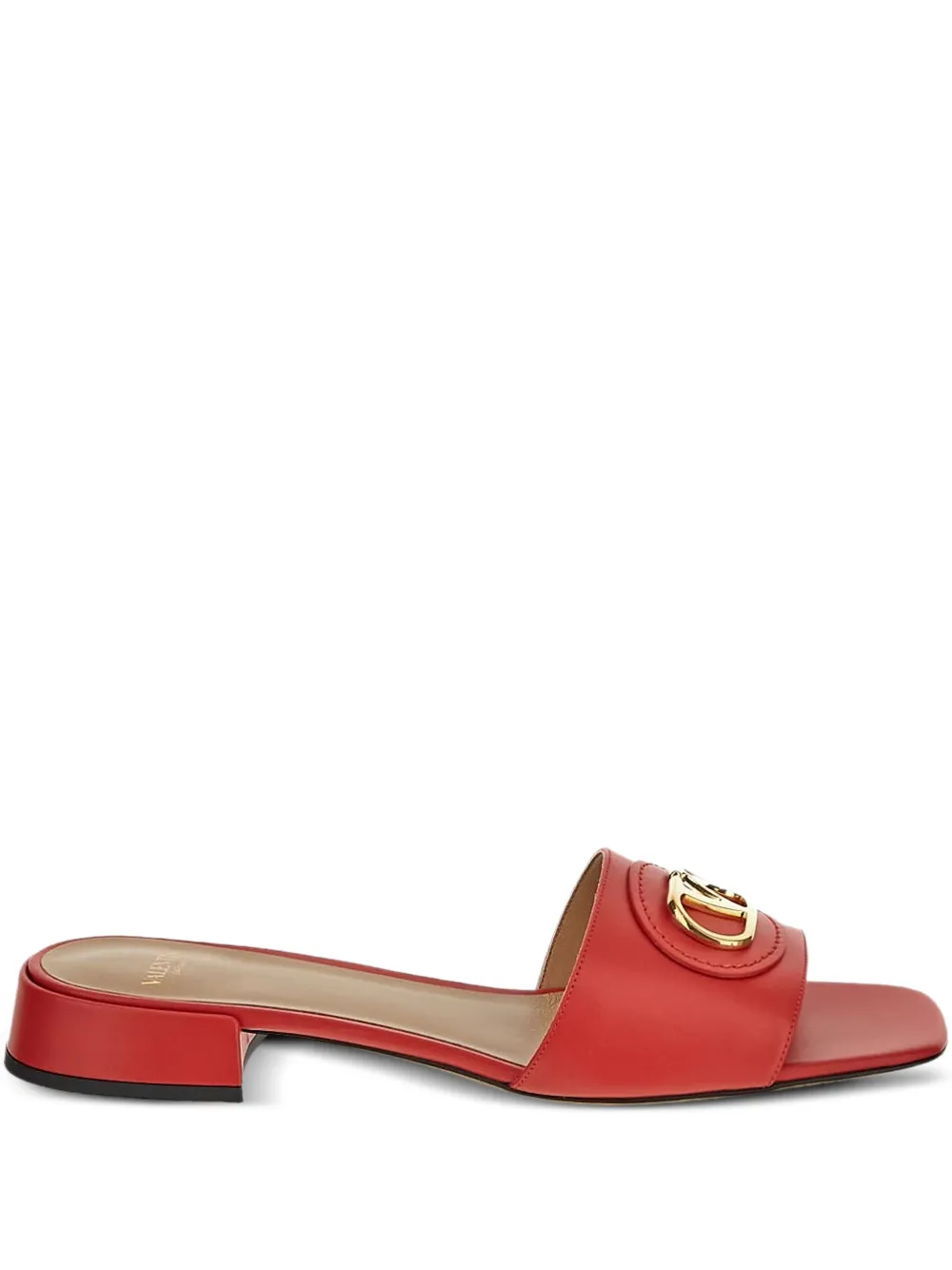 Valentino Garavani Vlogo-detail Slide Sandals