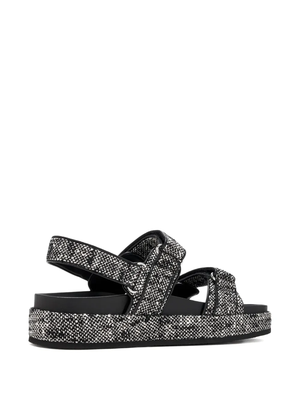 Tory Burch embellished platform sandals Black