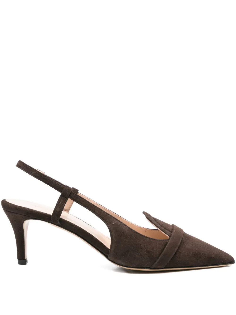 P.a.r.o.s.h 70mm Pointed-toe Slingback Pumps