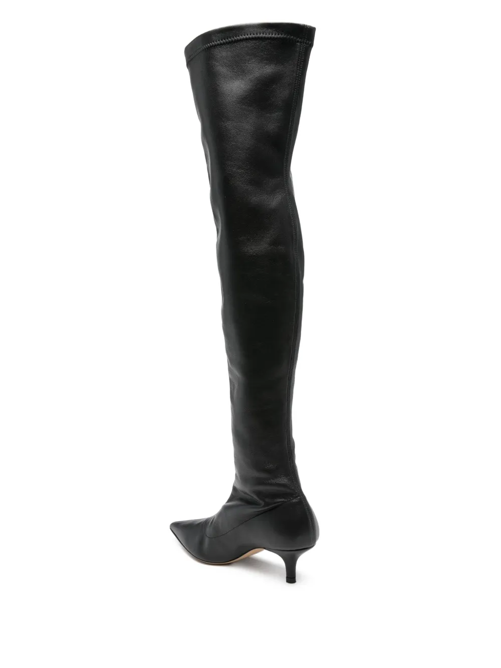 P.A.R.O.S.H. 60mm pointed-toe knee-high boots Black
