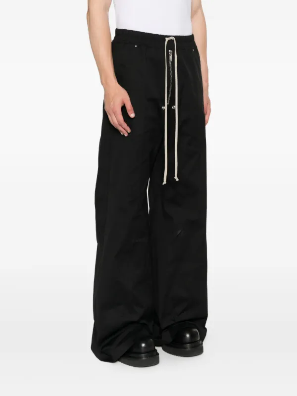Rick Owens ドローストリング パンツ | ブラック | FARFETCH JP