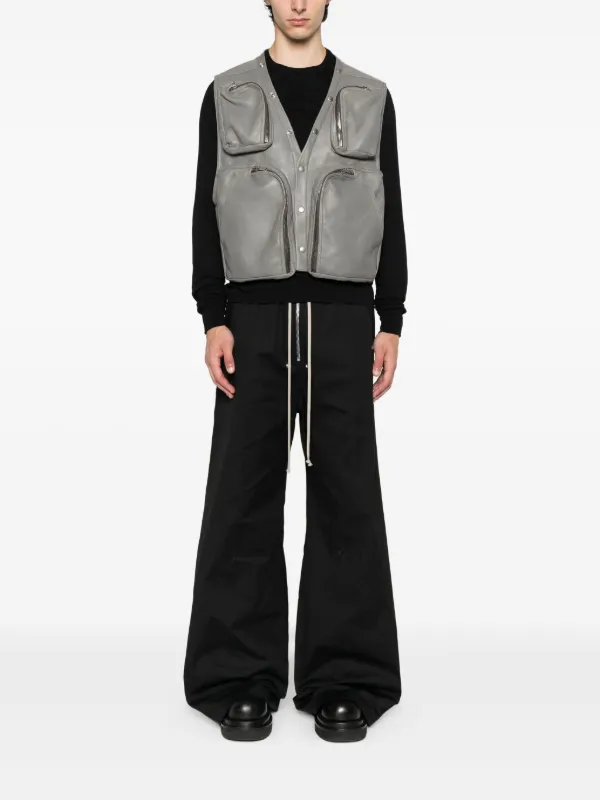 Rick Owens ドローストリング パンツ | ブラック | FARFETCH JP