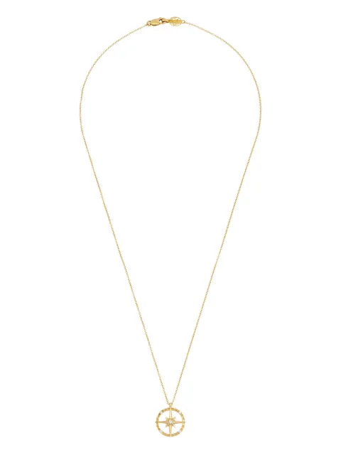 DOWER AND HALL 14kt yellow gold True North necklace