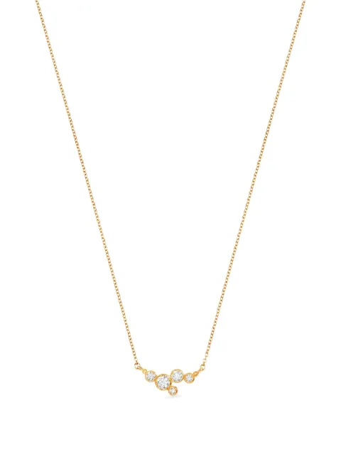 DOWER AND HALL 14kt yellow gold Stargazer diamond necklace