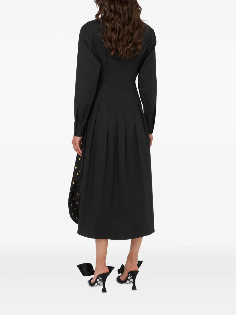 Moschino Jurk met stippen Zwart