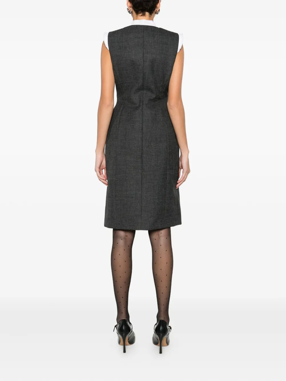 Moschino Mouwloze jurk Grijs