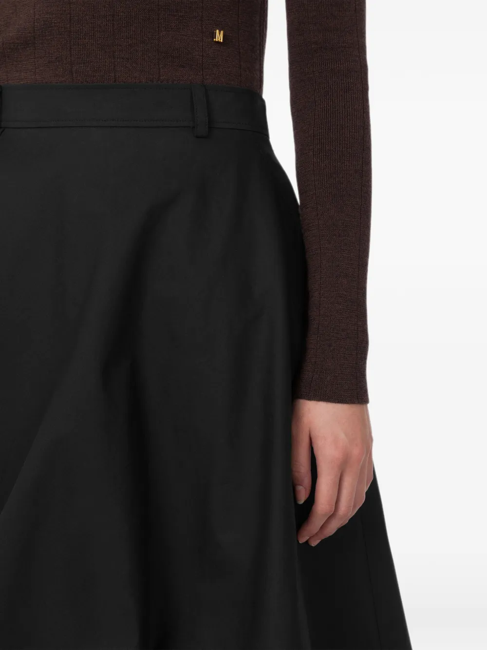 Moschino Asymmetrische rok Zwart
