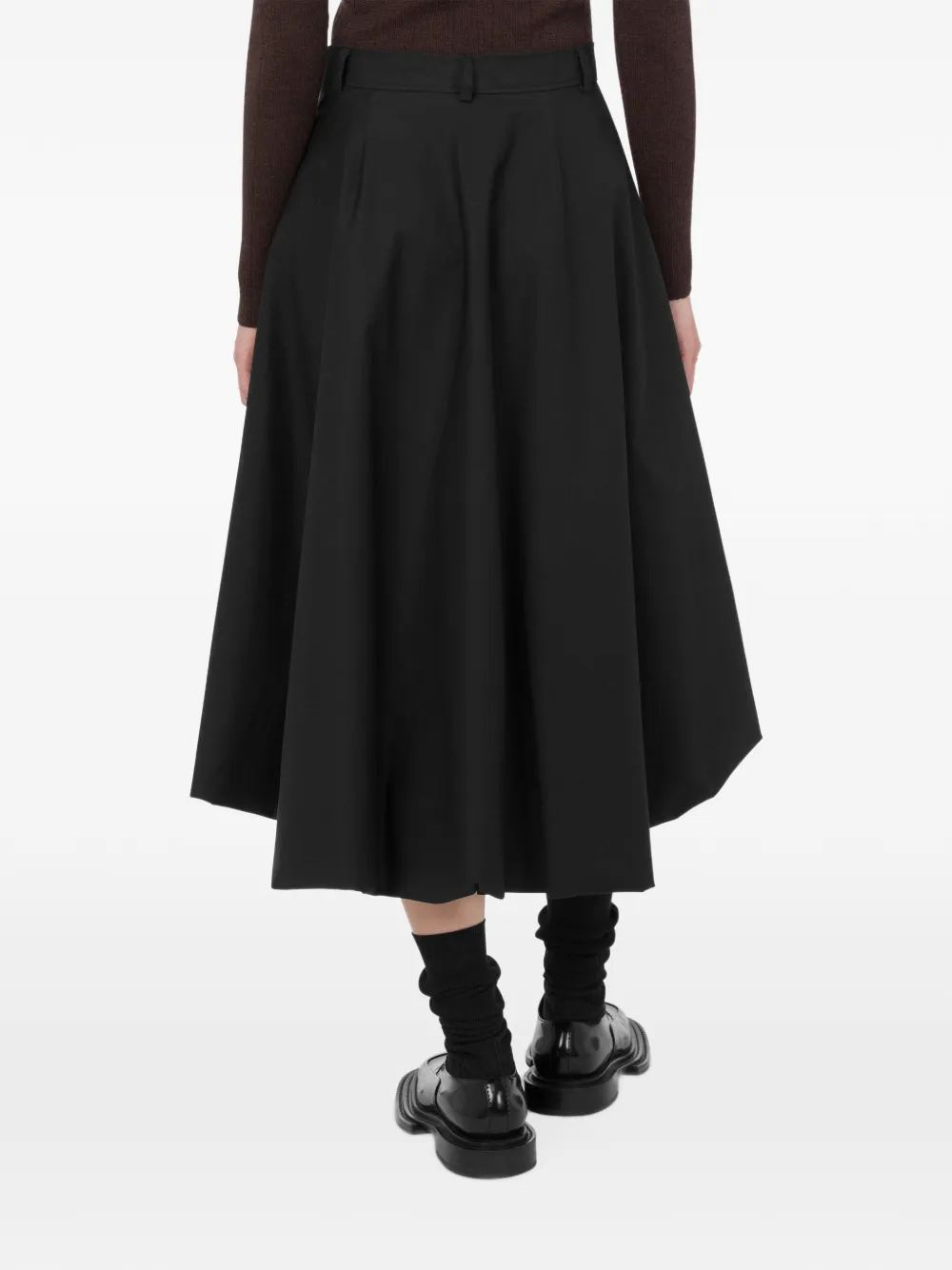 Moschino Asymmetrische rok Zwart