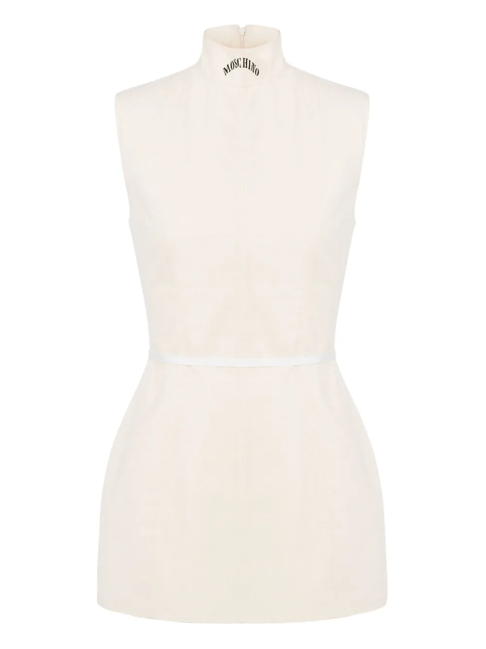 Moschino sleeveless mini day dress | White | Image 1
