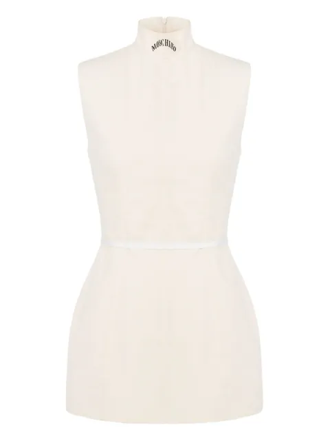 Moschino vestido corto sin mangas