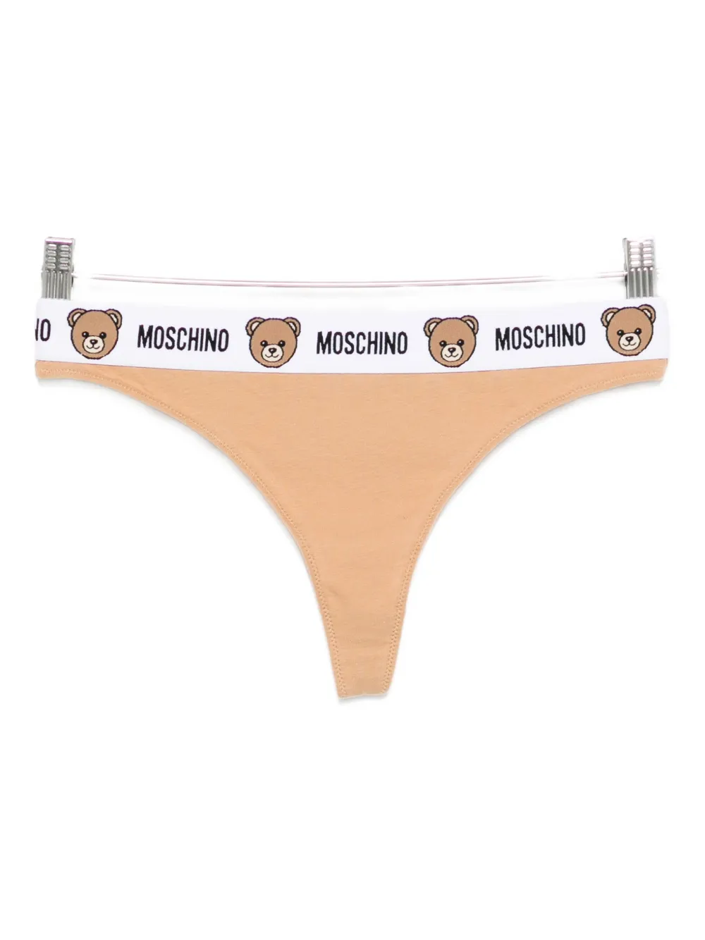 Moschino logo-print teddy thong (set of three) | Image 2