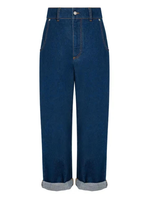 Moschino cuffed jeans