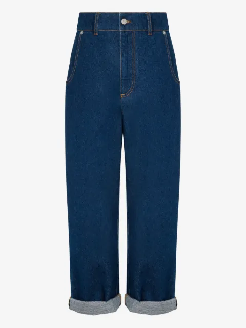 Moschino Jeans con risvolto