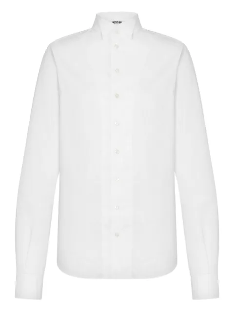 Moschino button-fastening cotton shirt