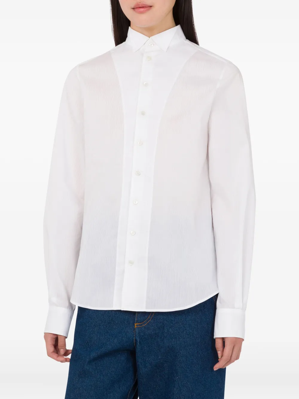 Moschino Blouse met knoopsluiting Wit