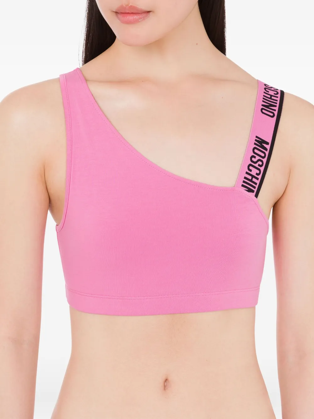 Moschino Asymmetrische bh Roze