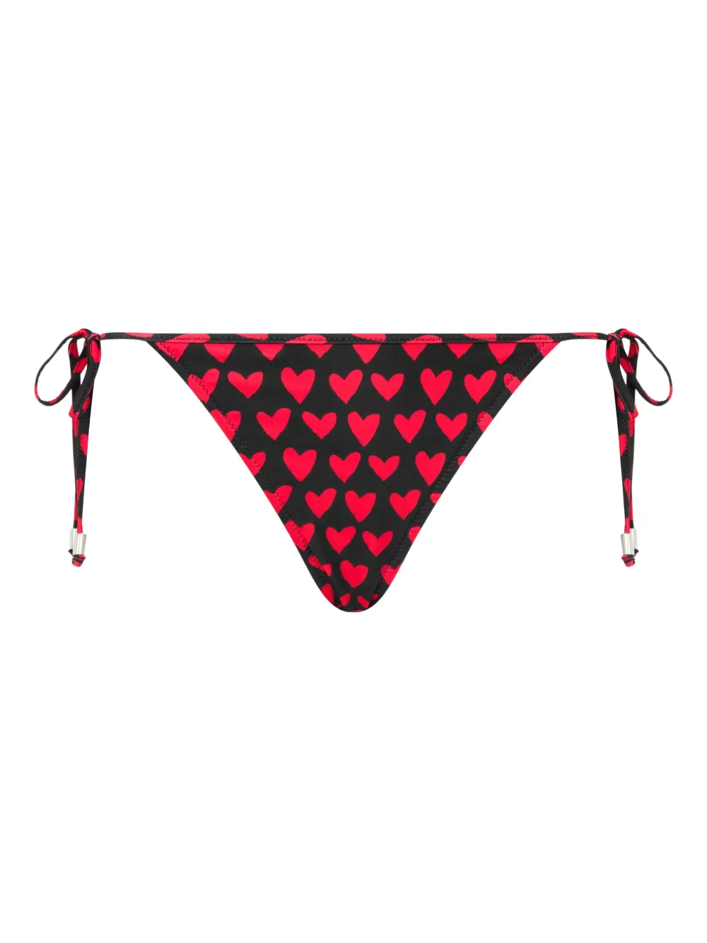 Moschino Bikinibroek met hartprint Zwart