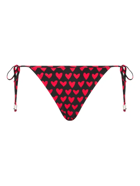Moschino heart-print bikini bottoms