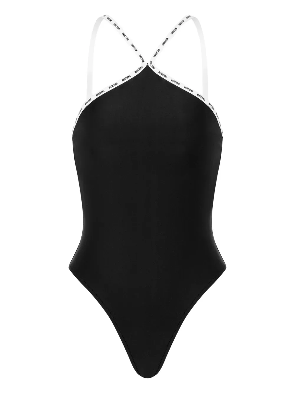 Moschino クロスストラップ水着 - ブラック Moschino クロスストラップ水着 - ブラック