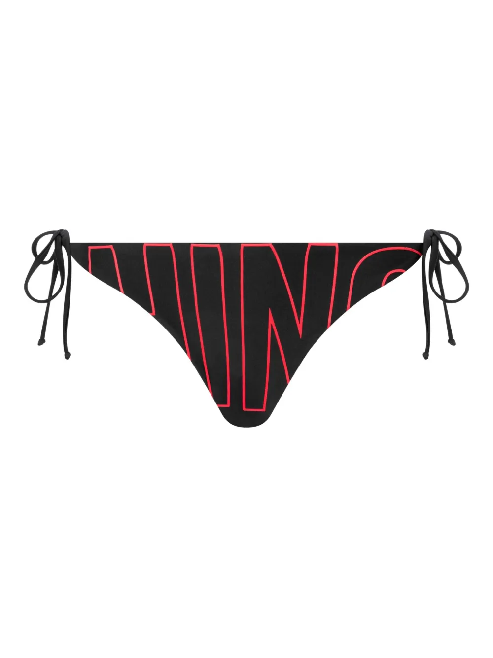 Moschino Bikinislip met logoprint Zwart