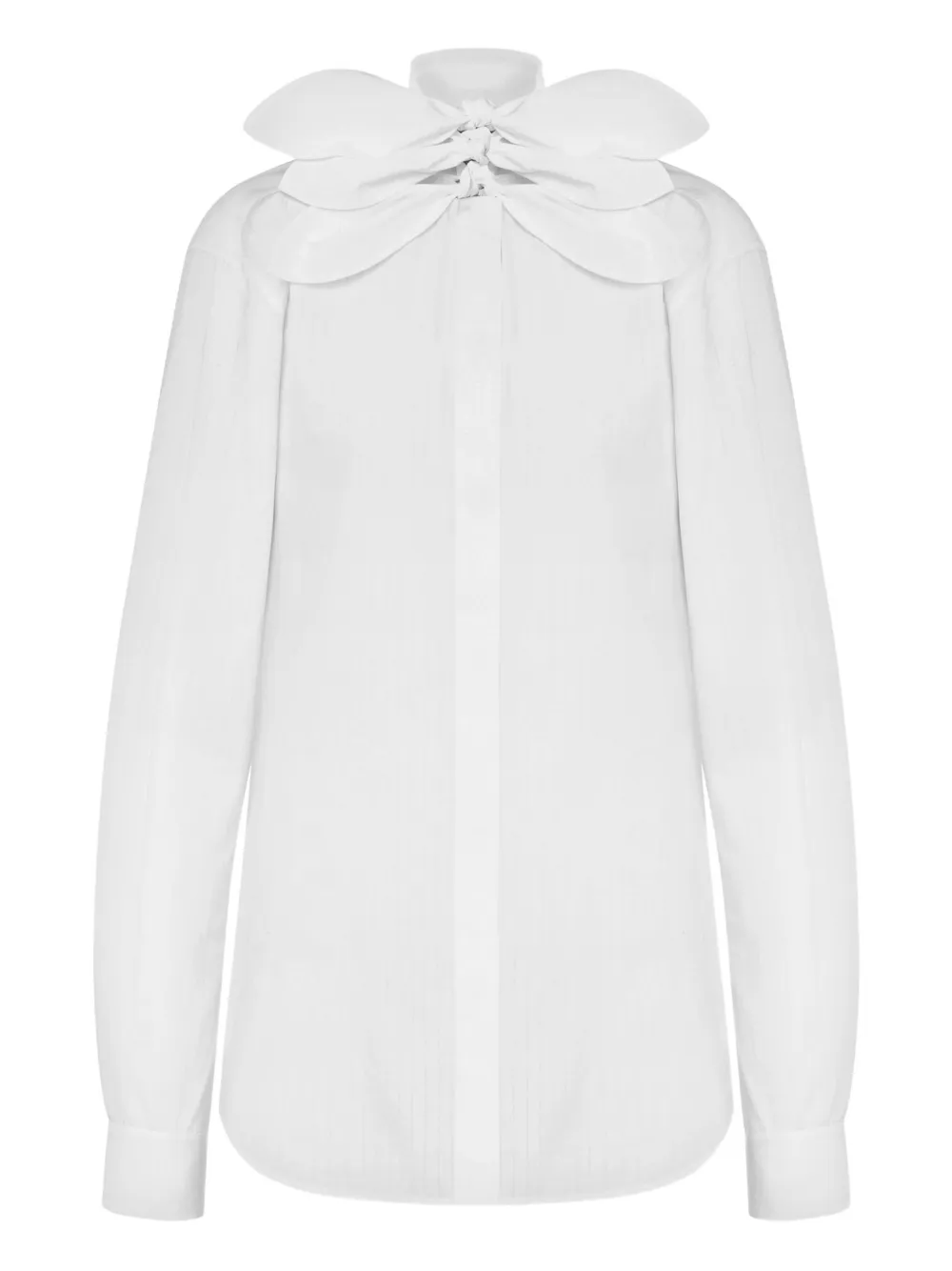 Moschino Katoenen blouse met strikdetail Wit