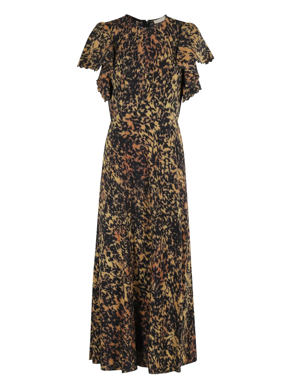 Ulla Johnson Blithe animal-print dress Zwart
