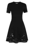 Ulla Johnson Fania laser-cut A-line dress - Black