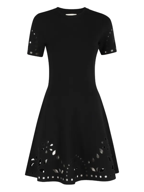 white christmas dresses Santiago Cut-Out Ruffle Maxi Dress Black– Selfie Leslie main image 1