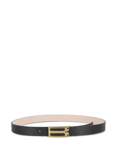 Victoria Victoria Beckham gold-tone buckle leather belt